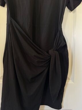 A New Day Black Tie Front Dress - Size M